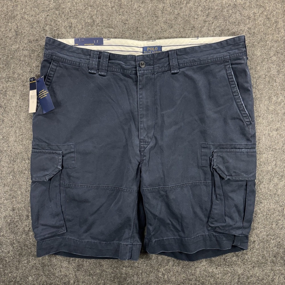 Polo Ralph Lauren Cargo Shorts Men's 42Tx10 Navy Blue Aviator New